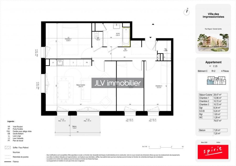 Appartement à vendre à Grande-Synthe, 79 m² — photo 3