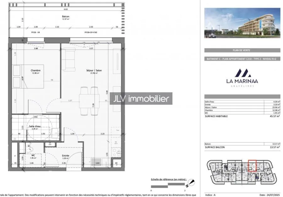 Appartement à vendre à Gravelines, 45 m² — photo 2